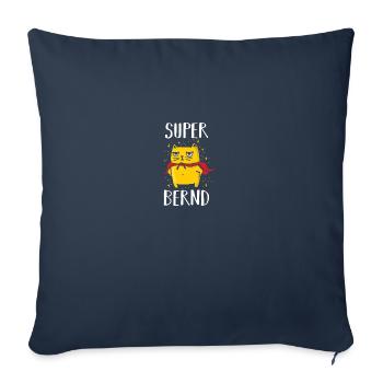 Bernd - Sofa pillowcase 17,3'' x 17,3'' (45 x 45 cm) - navy - Front