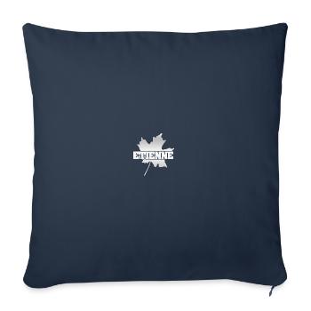 Maple leaf Etienne - Sofa pillowcase 17,3'' x 17,3'' (45 x 45 cm) - navy - Front
