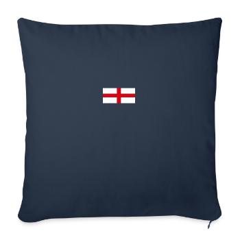 England Flag Logo - Sofa pillowcase 17,3'' x 17,3'' (45 x 45 cm) - navy - Front