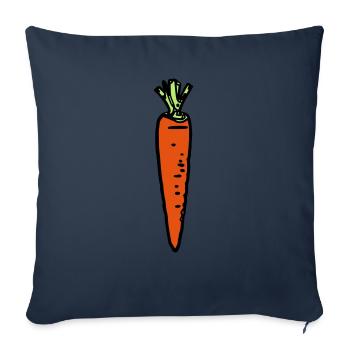 Carrot - Sofakissenbezug 45 x 45 cm - Navy - Vorne