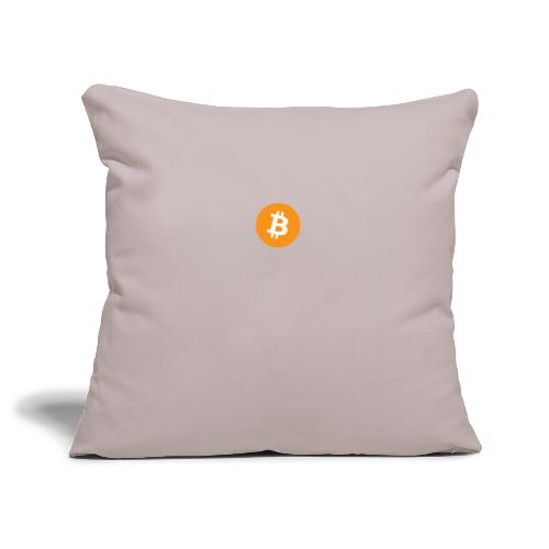 Bitcoin Digital Style - Copricuscino per divano, 45 x 45 cm