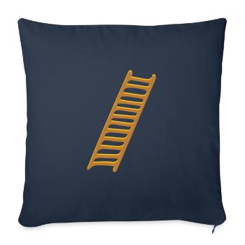 Leiter - Sofakissenbezug 45 x 45 cm - Navy - Vorne