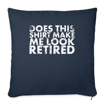 This Chick Is A Retired Design For - Sofa pillowcase 17,3'' x 17,3'' (45 x 45 cm) - navy - Front
