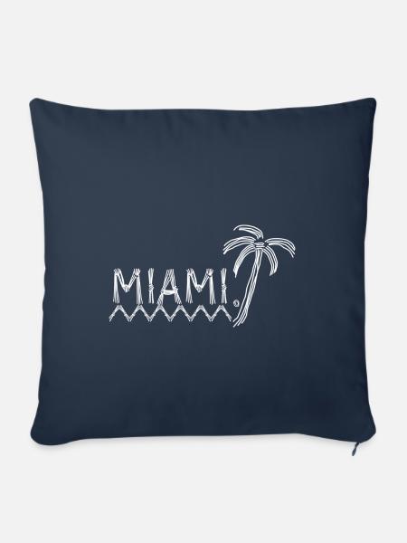 Miami - Sofakissenbezug 45 x 45 cm - Navy