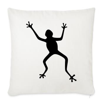 Frosch - Housse de coussin décorative 45 x 45 cm - blanc nature - Devant