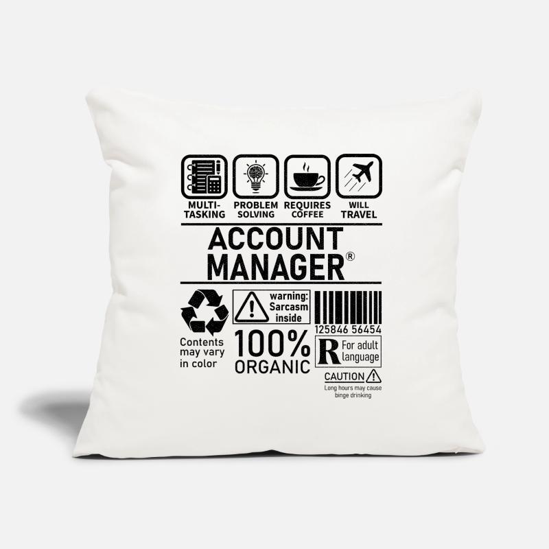 account manager multi tasking problem solving Sofakissenbezug 45 x 45 cm