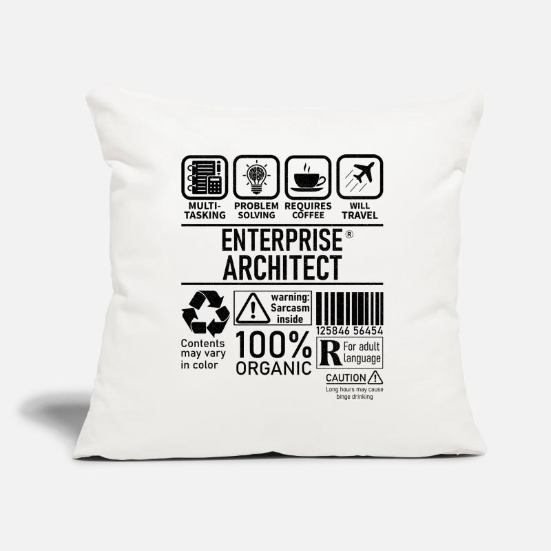Enterprise Architect multi tasking problem solving Sofakissenbezug 45 x 45 cm