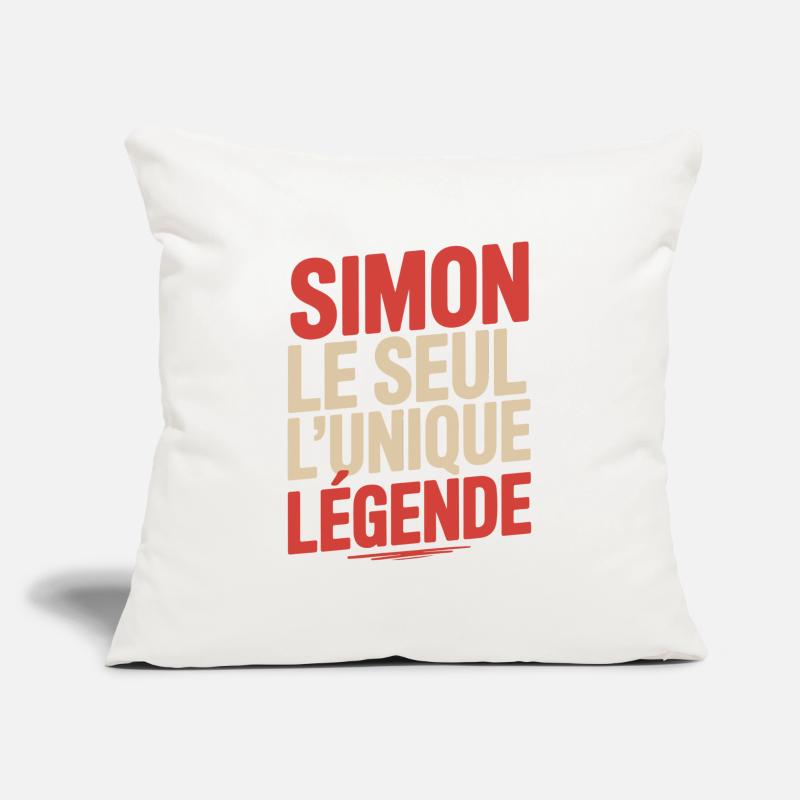 Simon, das einzige einzigartige Legenden-Mann-Geschenk Sofakissenbezug 45 x 45 cm