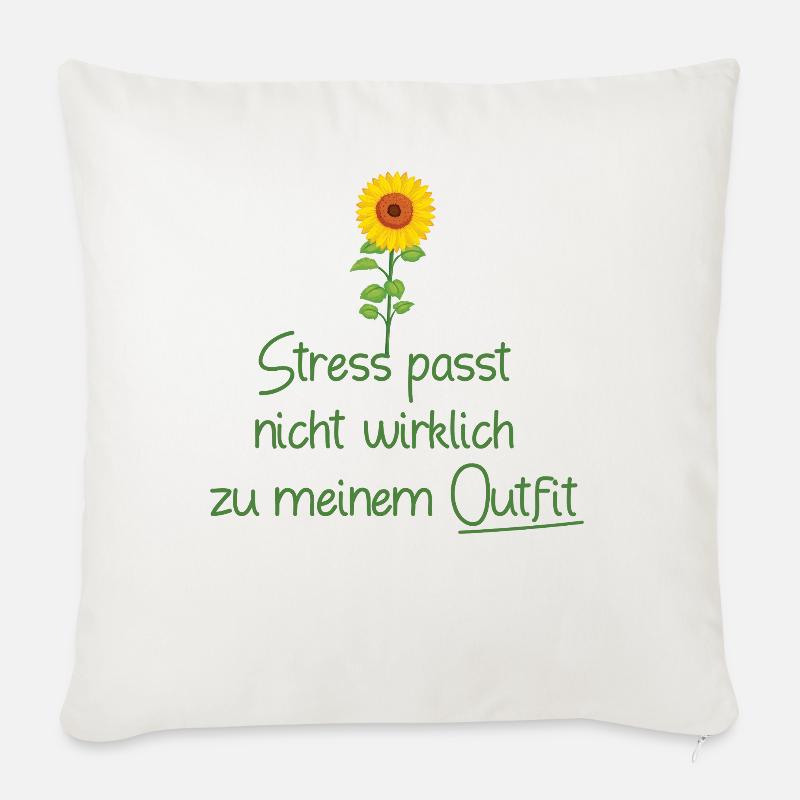 Statement-Design-Handwriting-on-Women'sCut with a  - Sofakissenbezug 45 x 45 cm - Naturweiß 