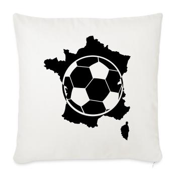 France Soccer Soccer - Sofa pillowcase 17,3'' x 17,3'' (45 x 45 cm) - natural white - Front