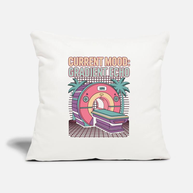 MRI Tech Current Mood Gradient Echo Radiologist Sofakissenbezug 45 x 45 cm