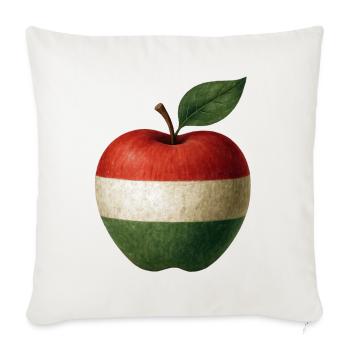 Hongrie - Housse de coussin décorative 45 x 45 cm - blanc nature - Devant