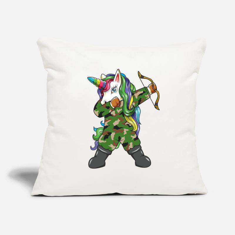 Dabbing: Einhornjäger, Tarnung, Bogenschütze, Bogenjäger, Bogenjäger, Sofakissenbezug 45 x 45 cm