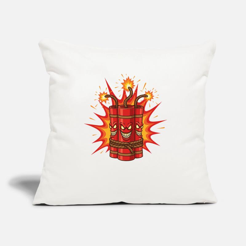 Exploding Dynamite Art Sofa pillowcase 17,3'' x 17,3'' (45 x 45 cm)