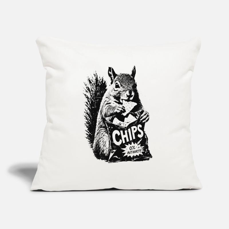 Chips Eichhörnchen Sofakissenbezug 45 x 45 cm