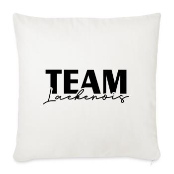 TEAM LAEKENOIS Dogs IGP Dog Sport Wilsigns - Housse de coussin décorative 45 x 45 cm - blanc nature - Devant