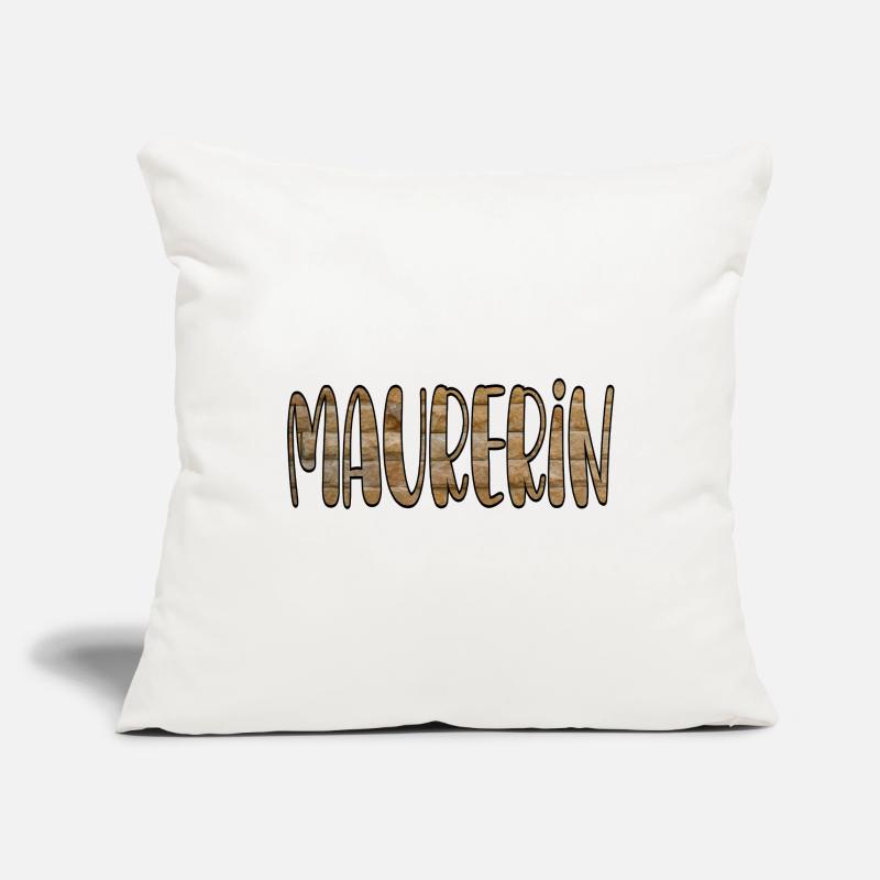 Construction industry bricklayer house construction Sofa pillowcase 17,3'' x 17,3'' (45 x 45 cm)