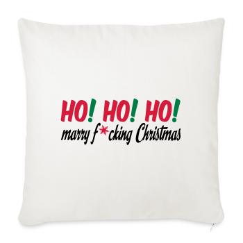 christmas - Sofa pillowcase 17,3'' x 17,3'' (45 x 45 cm) - natural white - Front