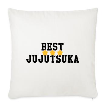 Jujutsu Jiu Jitsu Jiujitsu Ju-jitsu Jiu-jitsu - Sofa pillowcase 17,3'' x 17,3'' (45 x 45 cm) - natural white - Front