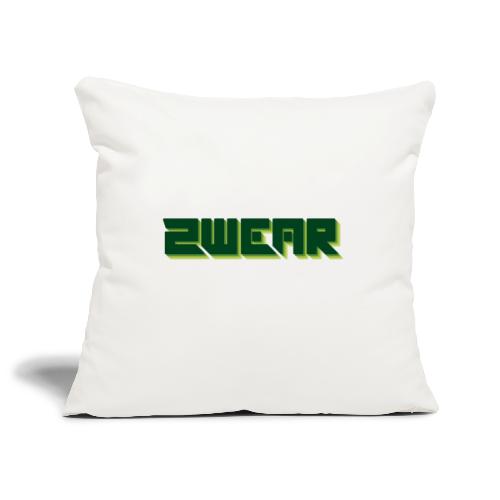 2wear Green Box Logo - Pudebetræk 45 x 45 cm