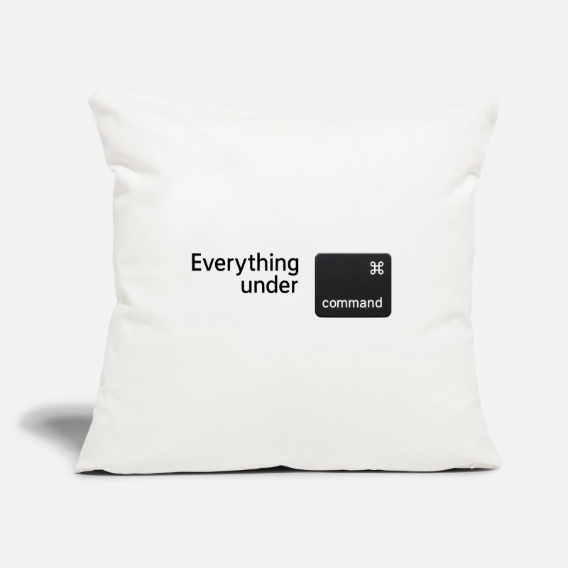 Everything under command Sofa pillowcase 17,3'' x 17,3'' (45 x 45 cm)