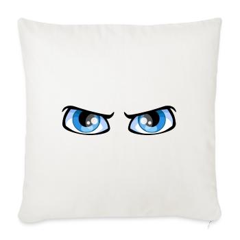 eyes - Sofa pillowcase 17,3'' x 17,3'' (45 x 45 cm) - natural white - Front