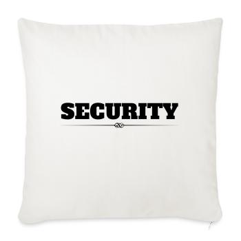 Security - Sofa pillowcase 17,3'' x 17,3'' (45 x 45 cm) - natural white - Front