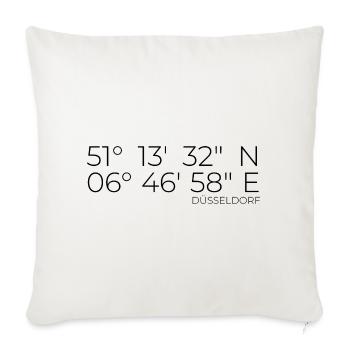 Coordonnées Düsseldorf - Housse de coussin décorative 45 x 45 cm - blanc nature - Devant