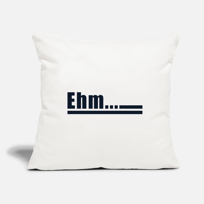 Déclaration Ehm Housse de coussin décorative 45 x 45 cm