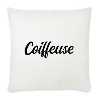 Hairdresser Make-up Stylist Professional Hair Stylist - Sofa pillowcase 17,3'' x 17,3'' (45 x 45 cm) - natural white - Front