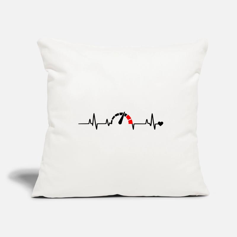 Red Segment Bow Logo Pattern Sofa pillowcase 17,3'' x 17,3'' (45 x 45 cm)