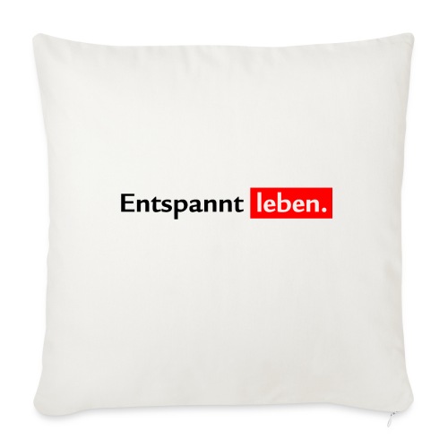Swiss Life Select | Imagekampagne | entspannt - Sofakissenbezug 44 x 44 cm