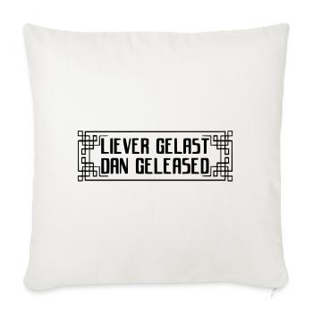 Welded rather than leased sticker * - Sofa pillowcase 17,3'' x 17,3'' (45 x 45 cm) - natural white - Front