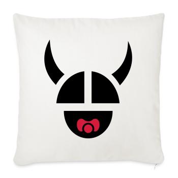 Viking Child - Sofa pillowcase 17,3'' x 17,3'' (45 x 45 cm) - natural white - Front