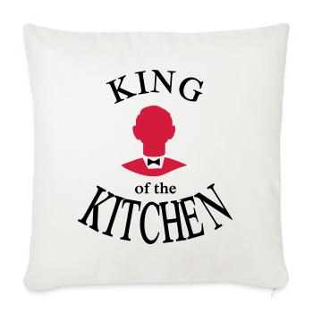 Chef's apron - Sofa pillowcase 17,3'' x 17,3'' (45 x 45 cm) - natural white - Front