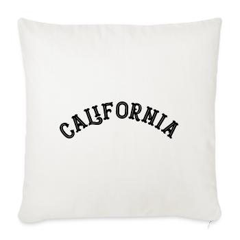Californie - Housse de coussin décorative 45 x 45 cm - blanc nature - Devant