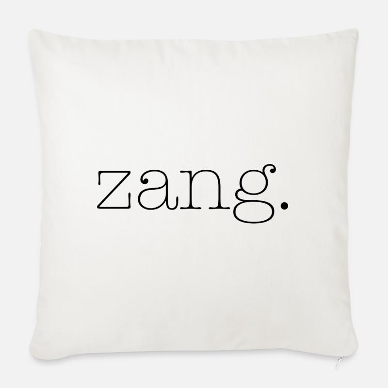 Zang - Sofakissenbezug 45 x 45 cm - Naturweiß 