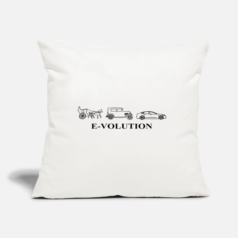 E-Volution Auto Evolution Housse de coussin décorative 45 x 45 cm