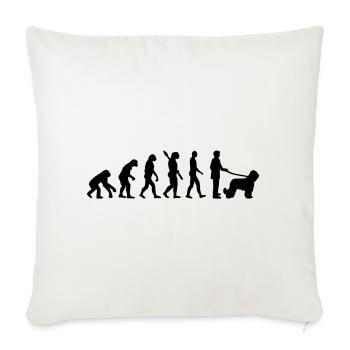 Briard - Sofa pillowcase 17,3'' x 17,3'' (45 x 45 cm) - natural white - Front