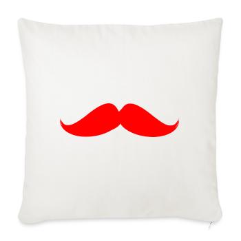 HUMOR. QUOTATION. MESSAGE. RETIREMENT. ANNIVERSARY. - Sofa pillowcase 17,3'' x 17,3'' (45 x 45 cm) - natural white - Front