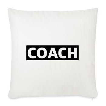 Entraîneur | Entraîneur De Fitness, Fitness, Entraînement, Protéines - Housse de coussin décorative 45 x 45 cm - blanc nature - Devant