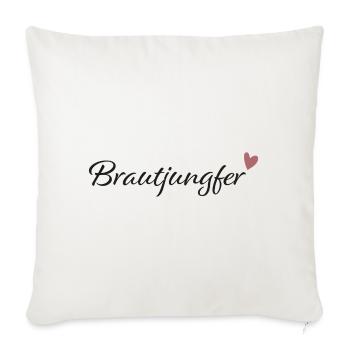 Bridesmaid - Sofa pillowcase 17,3'' x 17,3'' (45 x 45 cm) - natural white - Front