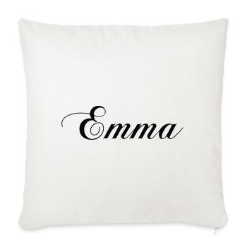 Emma - Sofa pillowcase 17,3'' x 17,3'' (45 x 45 cm) - natural white - Front