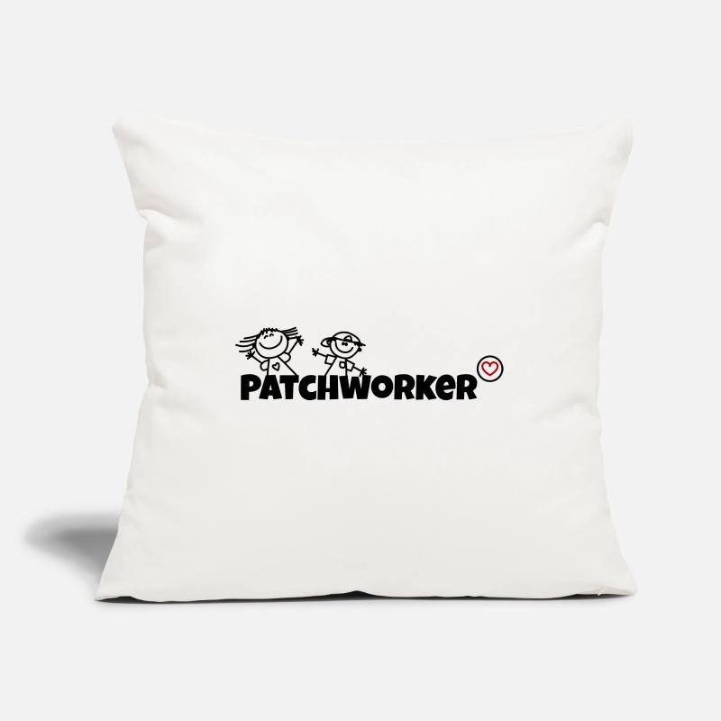 Patchworker Sofakissenbezug 45 x 45 cm