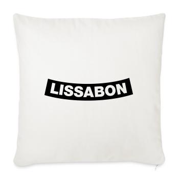 Lisbon Chapter Element 1C (JGA MC-Rocker-Style) - Sofa pillowcase 17,3'' x 17,3'' (45 x 45 cm) - natural white - Front