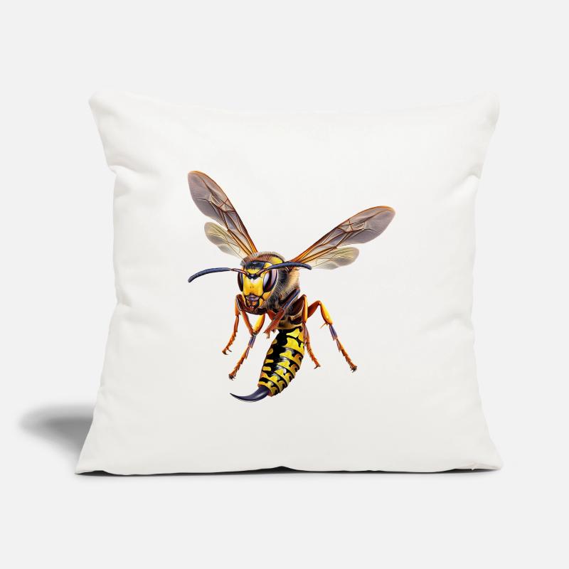 German wasp Sofa pillowcase 17,3'' x 17,3'' (45 x 45 cm)