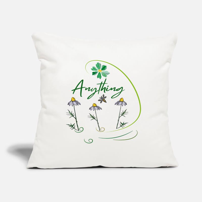 N’importe quoi Housse de coussin décorative 45 x 45 cm