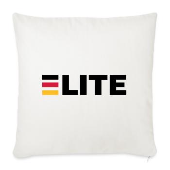 Deutschland Elite - Sofakissenbezug 45 x 45 cm - Naturweiß  - Vorne