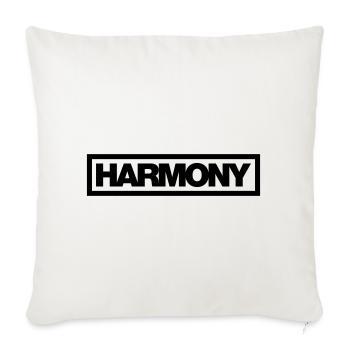 Typo HARMONY Contour 1C - Housse de coussin décorative 45 x 45 cm - blanc nature - Devant