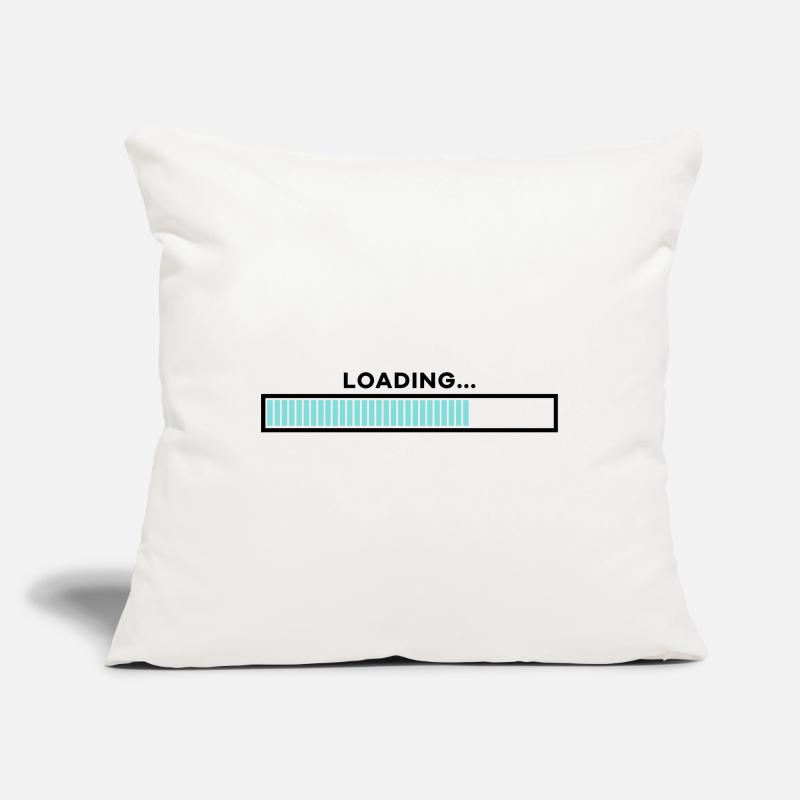 Loading bar customizable Sofa pillowcase 17,3'' x 17,3'' (45 x 45 cm)